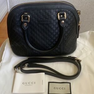 Gucci guccissima small dome bag